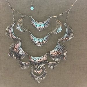 Silver Stella & Dot Necklace